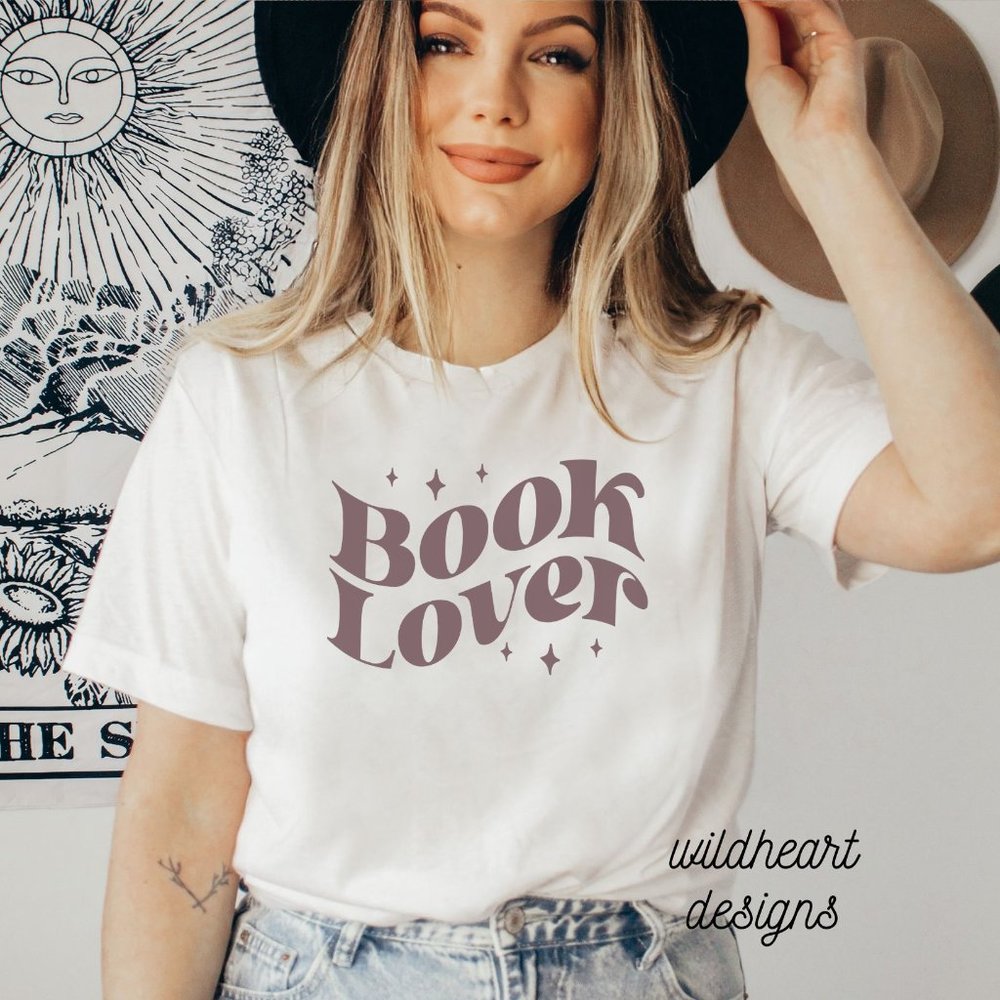 Book Lover Graphic T-shirt, Book Lover Shirt